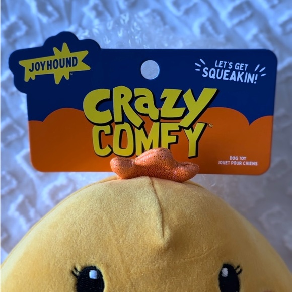 JOYHOUND 10” Squishy Plush Chicken Dog Toy with Squeaker. - Picture 2 of 6